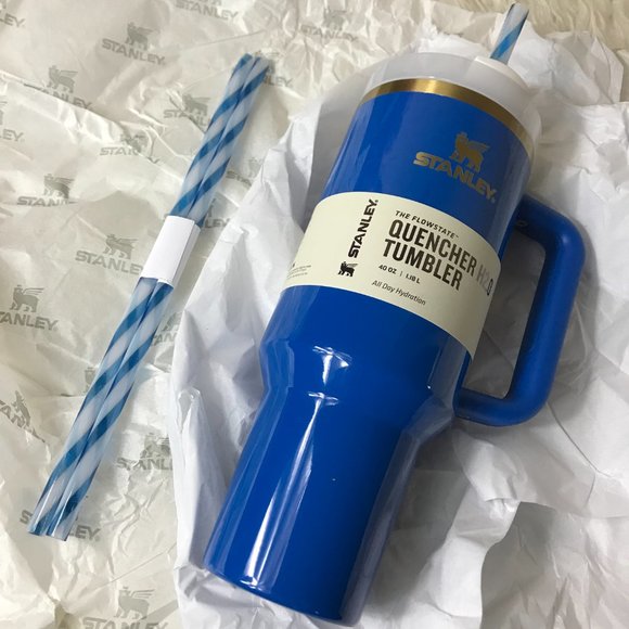 STANLEY 40 oz Quencher H2.0 FlowState Tumbler Arctic Twist Limited Editi…